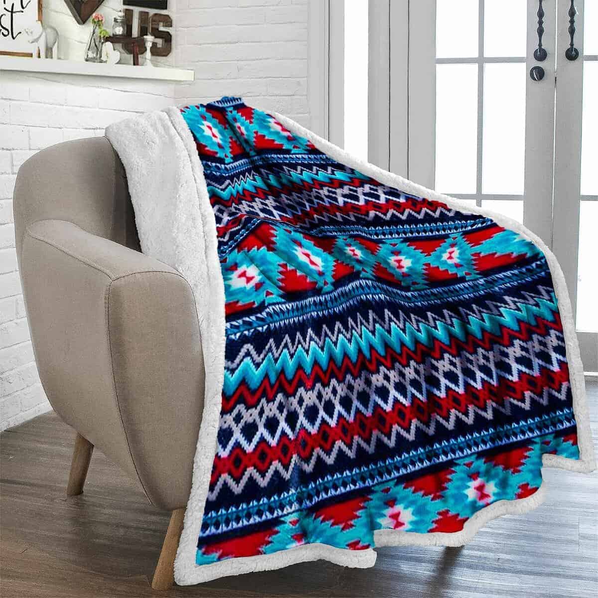 Manta de Sherpa de TrailCrest, Manta Plush Acogedora para