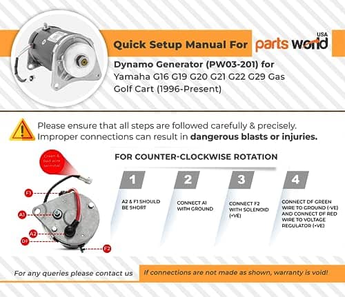 Nuevo Generador de Arranque para Carrito de Golf de Gas - Imagen 8