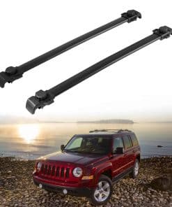 Barras transversales de techo AUXMART para Jeep Patriot