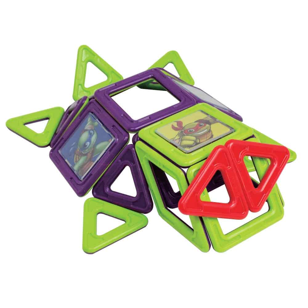 Set de 60 piezas MAGFORMERS Tortugas Ninja Adolescentes, - Imagen 7