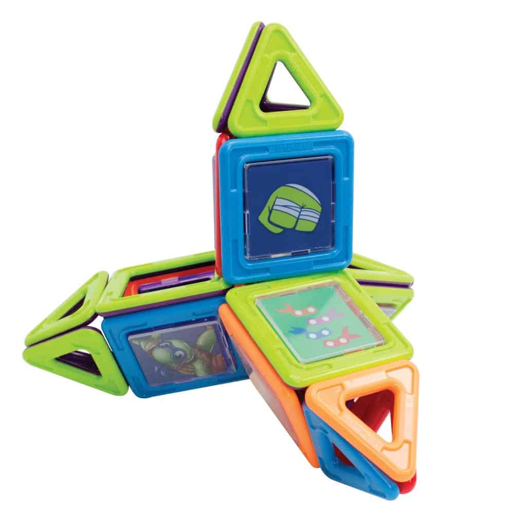 Set de 60 piezas MAGFORMERS Tortugas Ninja Adolescentes, - Imagen 4