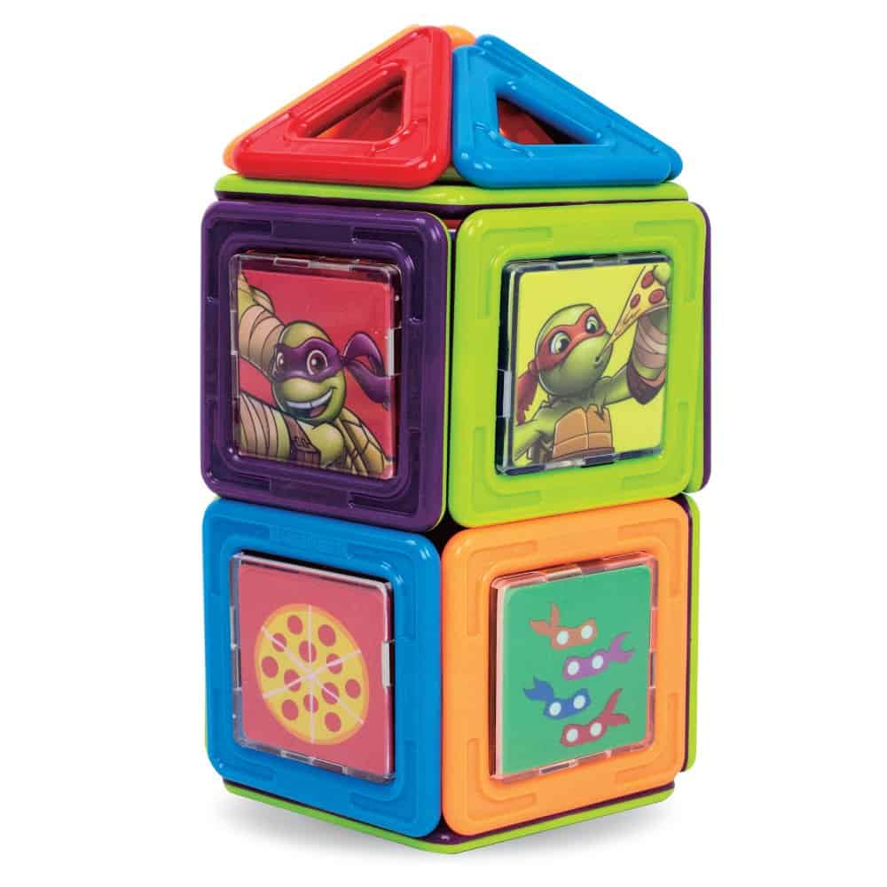 Set de 60 piezas MAGFORMERS Tortugas Ninja Adolescentes, - Imagen 5