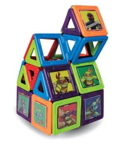 Set de 60 piezas MAGFORMERS Tortugas Ninja Adolescentes,