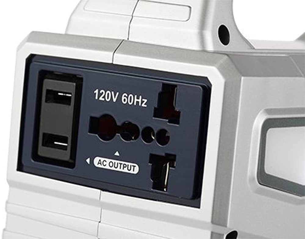 Generador Solar Portátil de 3.3lb 100W (Pico 200W) (UPS, - Imagen 5