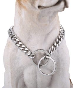 Collar de Cadena para Perros Loveshine de Acero Inoxidable