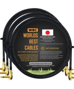 3 Unidades - Cable de Pedal de 4 Pies, Efectos, Patch,