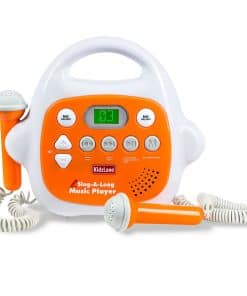 Reproductor de MP3 Karaoke para Niños con 2 Micrófonos,