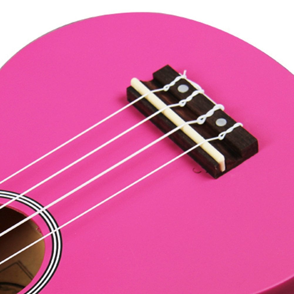 Kit de iniciación de ukelele soprano de madera de 21 - Imagen 5