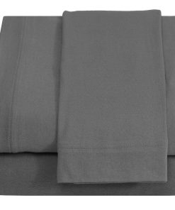 Juego de Sábanas 100% Algodón de Punto Jersey 3 Piezas para