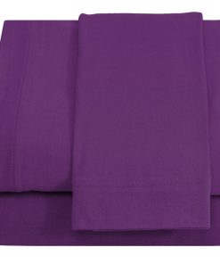 Juego de Sábanas Ajustables 100% Algodón Tejido de Punto 2