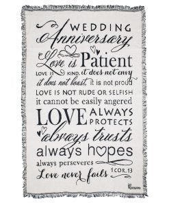 Manta de tapiz de algodón blanco de 48 x 68 pulgadas con