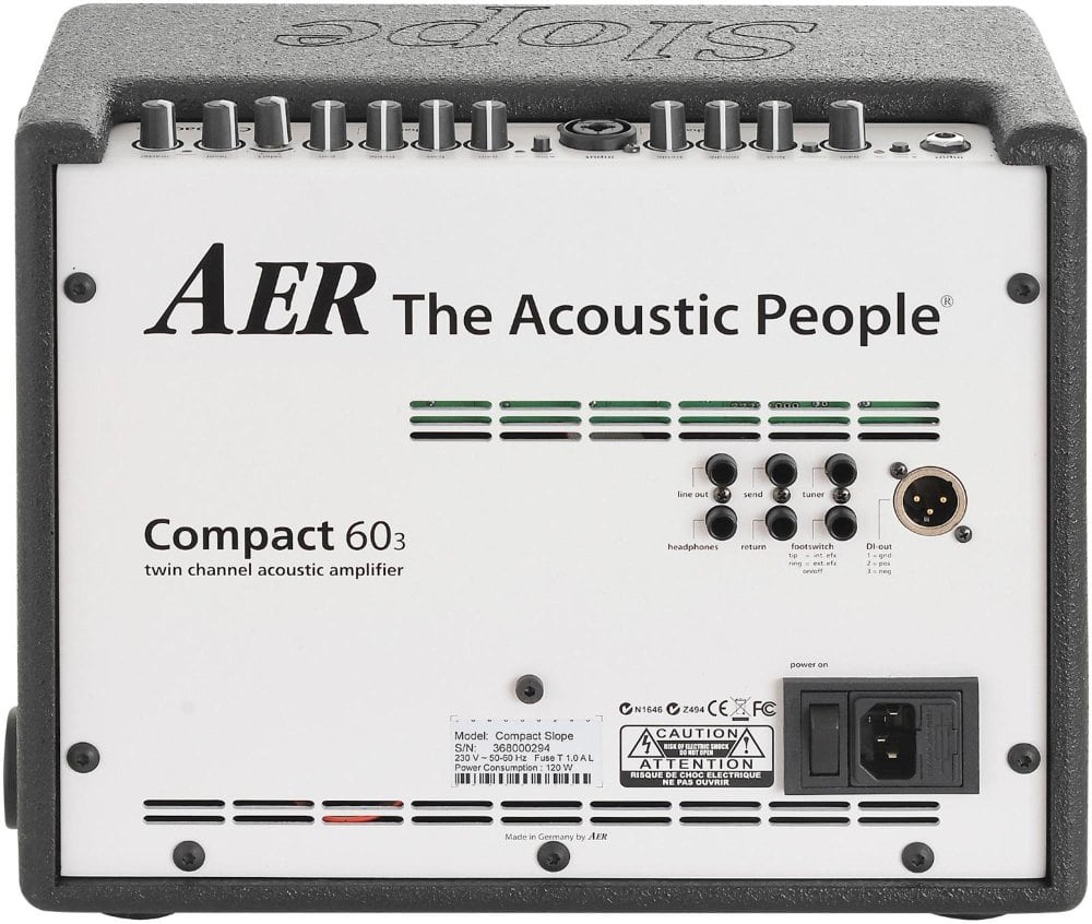 Amplificador combo de guitarra acústica AER Compact 60 - Imagen 4
