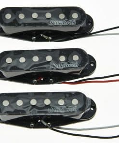 Wilkinson LIC Black ST Strat Vintage Voice Single Coil