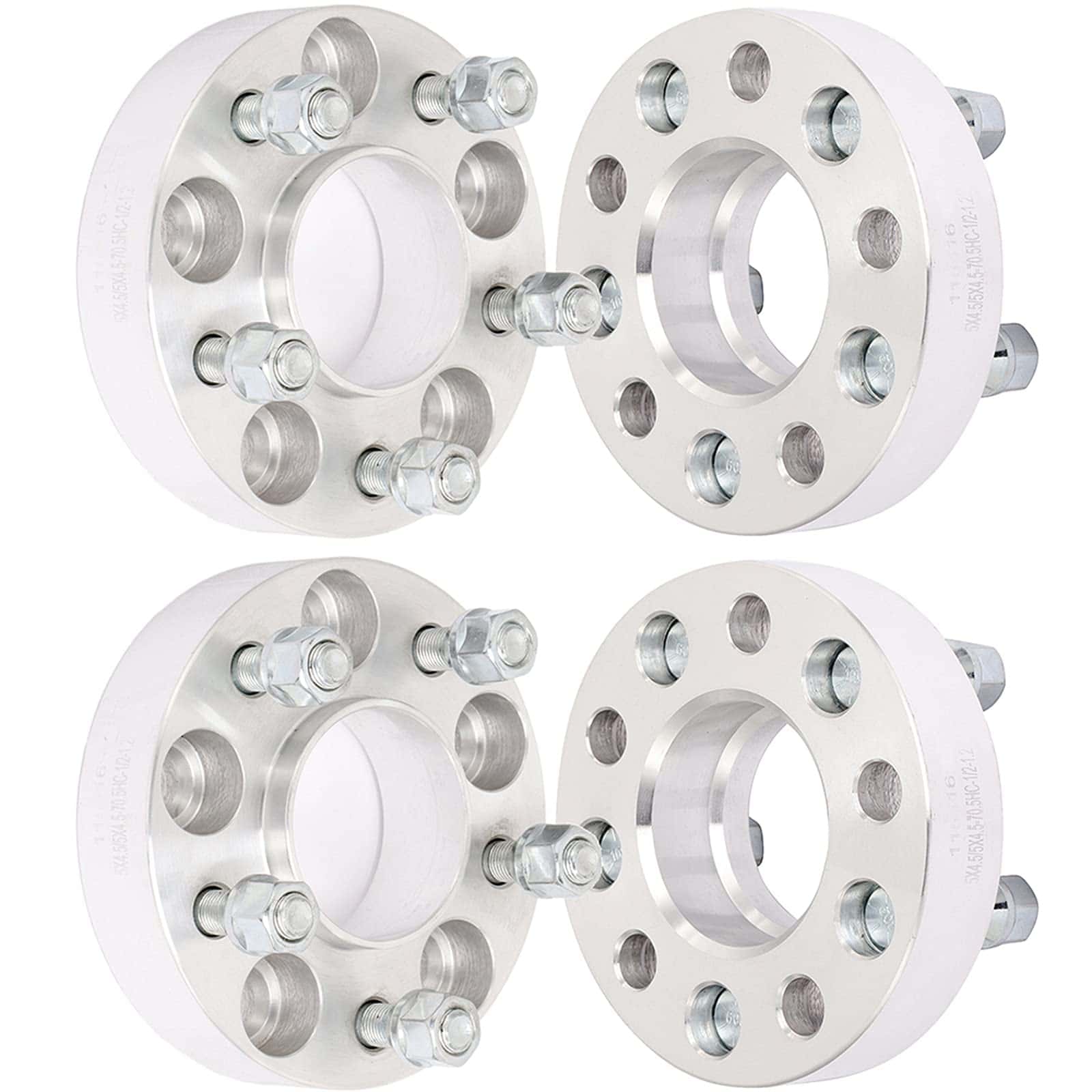 OCPTY 4PCS Separadores de Rueda Hub Centric 5 Lug 5x4.5 a - Imagen 9