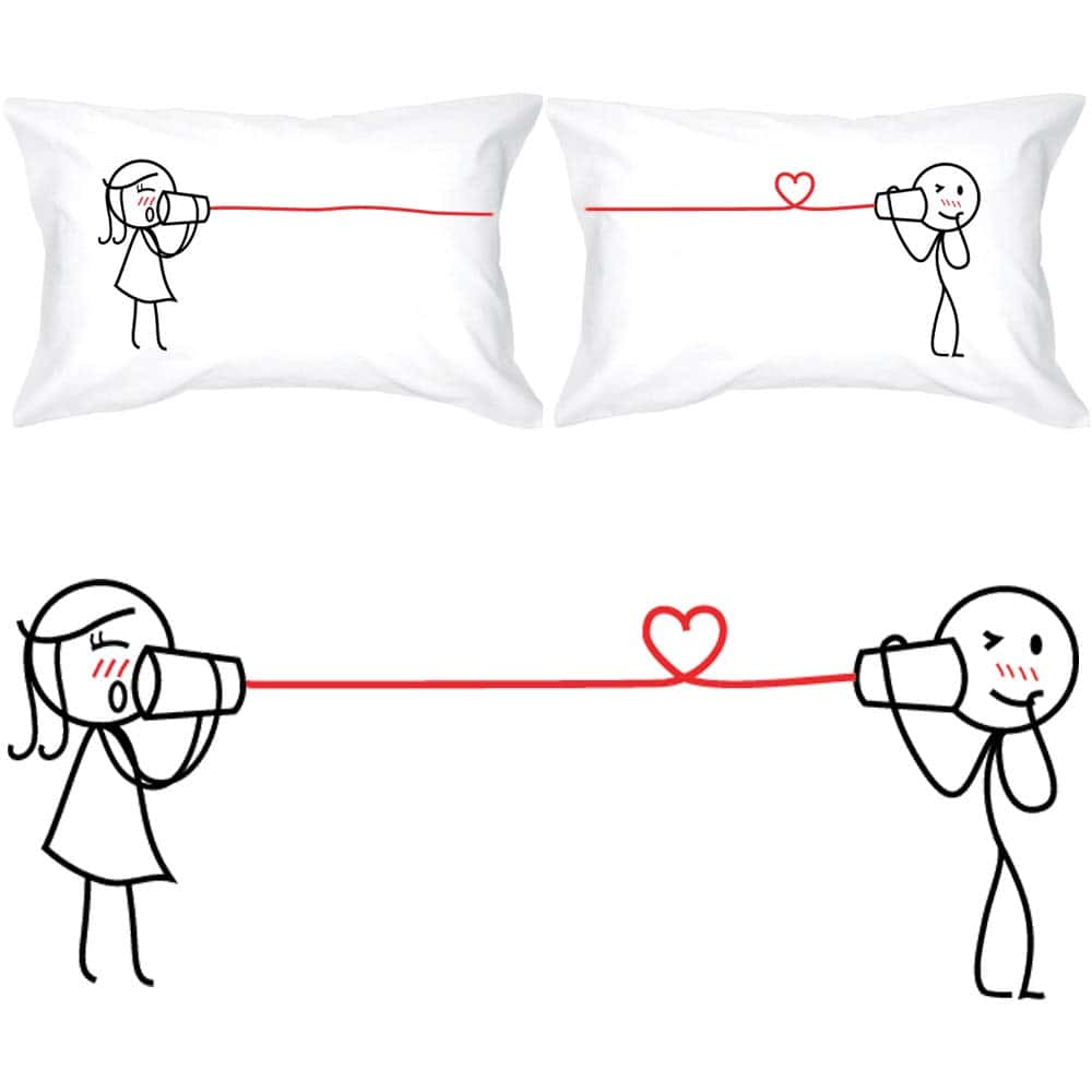 Funda de Almohadas para Parejas BOLDLOFT Say I Love You Too