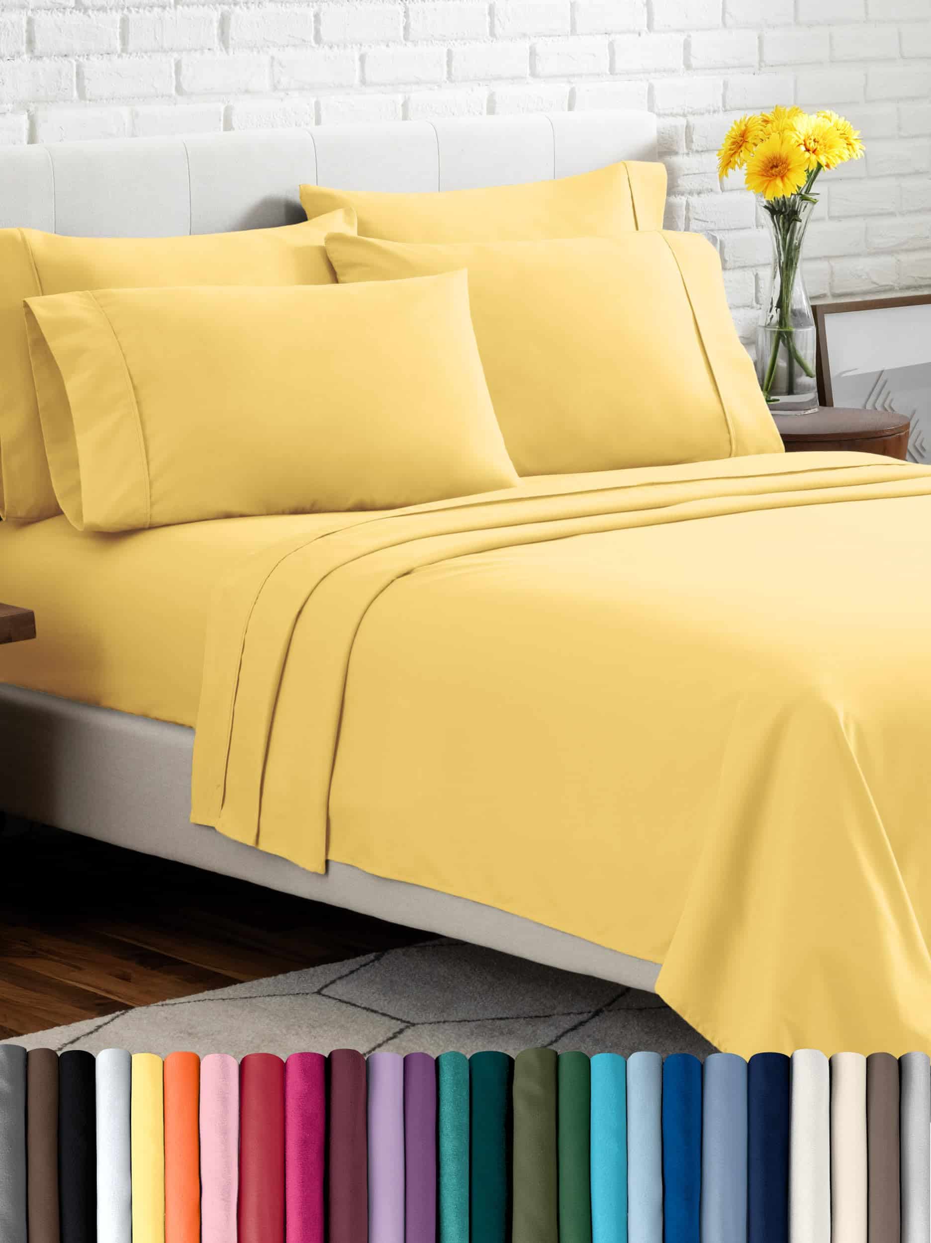 Juego de sábanas Bare Home Twin XL - Sábanas de lujo de