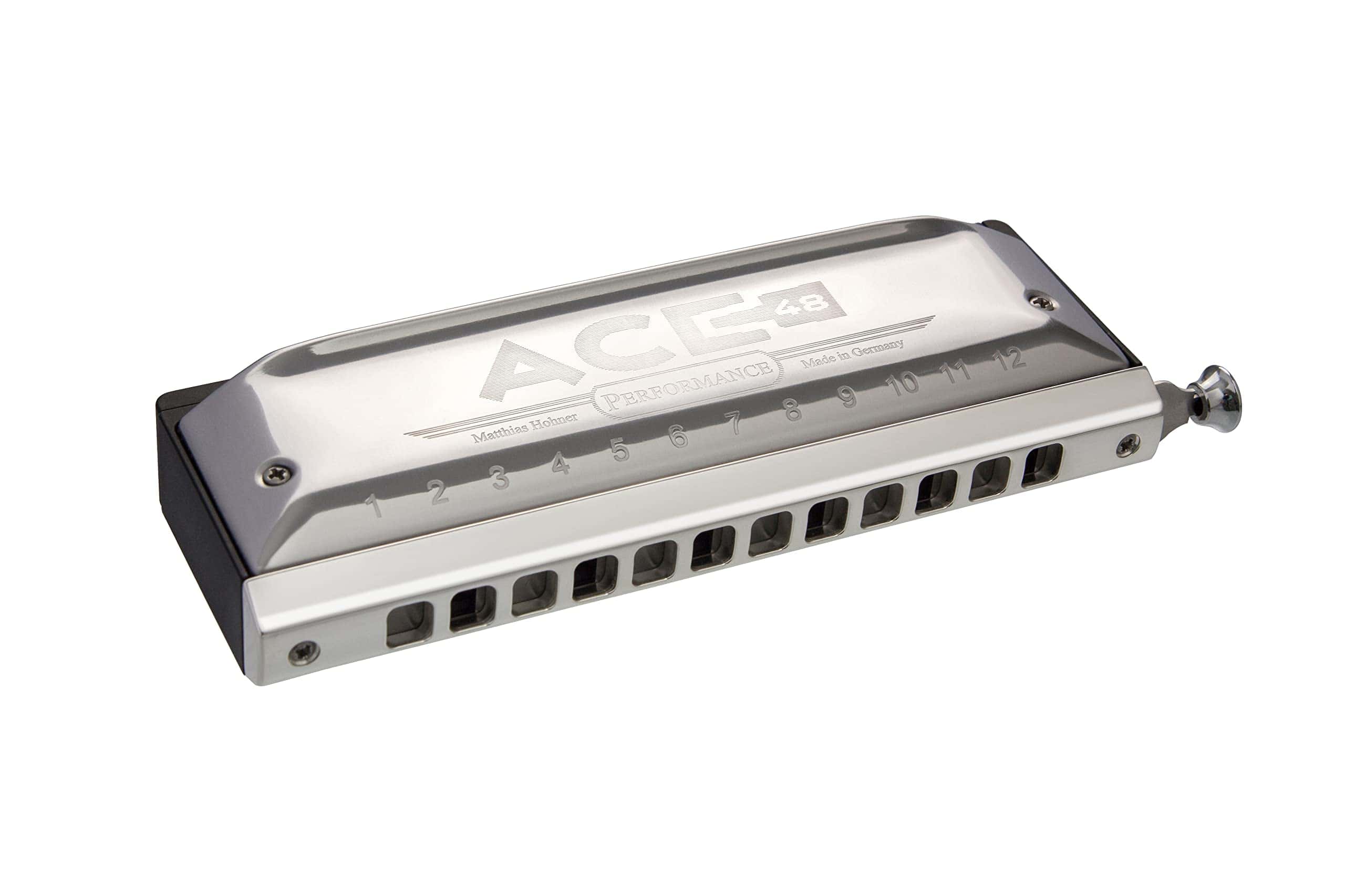 Hohner M754801 Ace 48 Armónica de 12 agujeros en Do