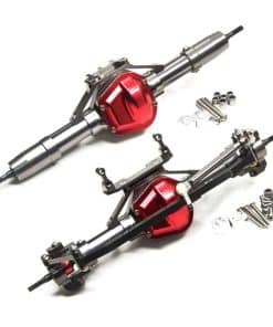1Set 1/10 RC Car Alloy Metal Front/Rear Axle for 1:10 RC