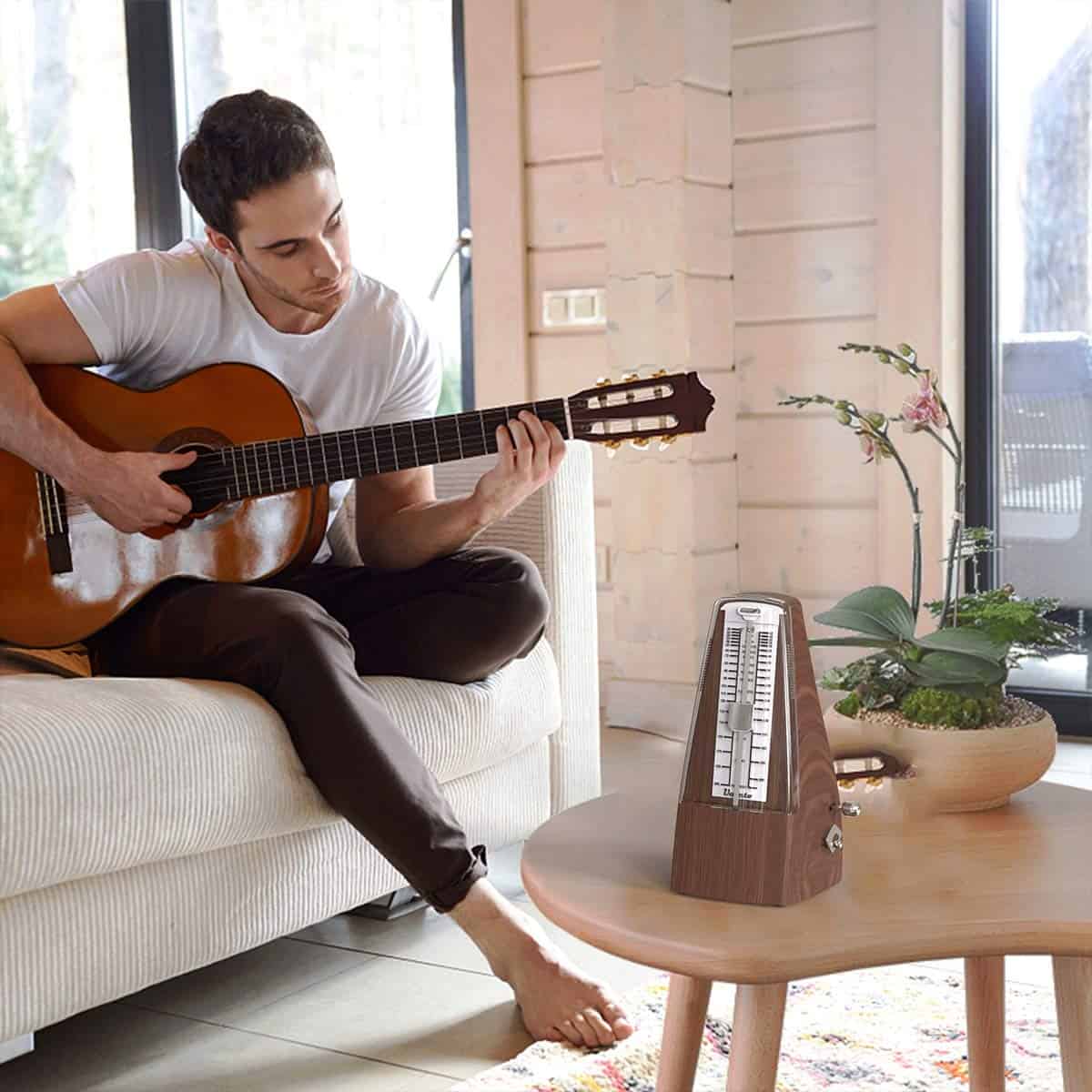 Metronomo Mecánico con Sonido Fuerte/Alta Precisión/No - Imagen 8