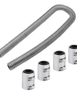 Kit de manguera de refrigerante flexible de acero