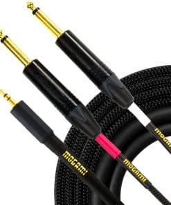 Cable adaptador estéreo Mogami GOLD 3.5-2TS-15, con