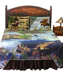 Edredón Super Queen Size Patch Magic Wilderness Galore,