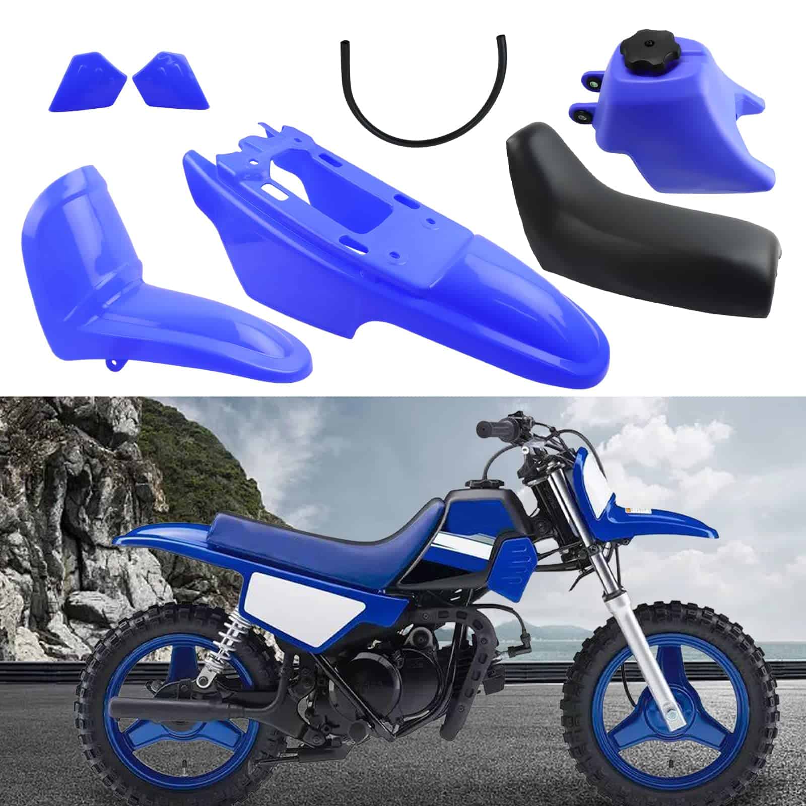 Kit de Plástico Completo de Guardabarros y Tanque de - Imagen 5