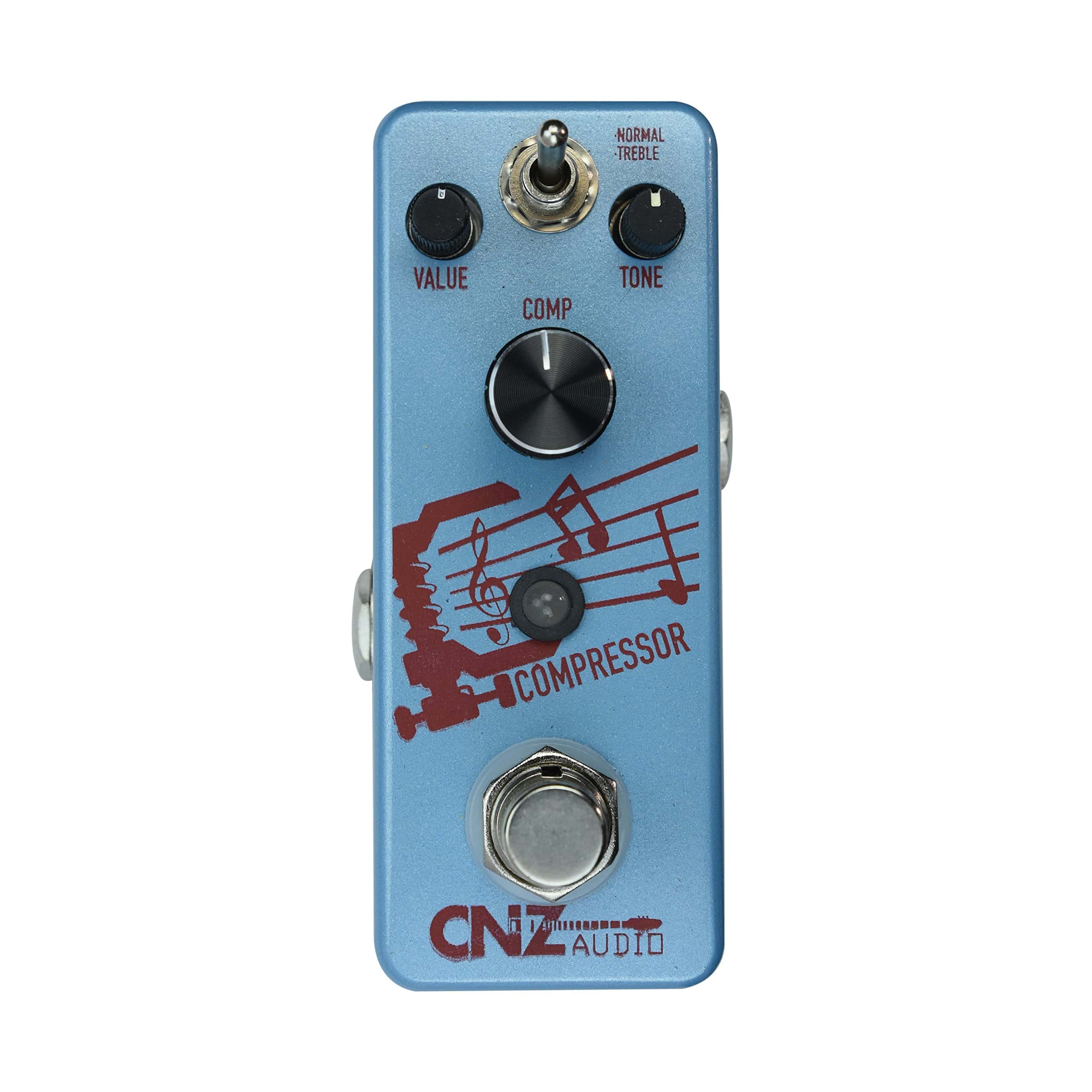 Pedal de Efectos de Compresión para Guitarra CNZ Audio -