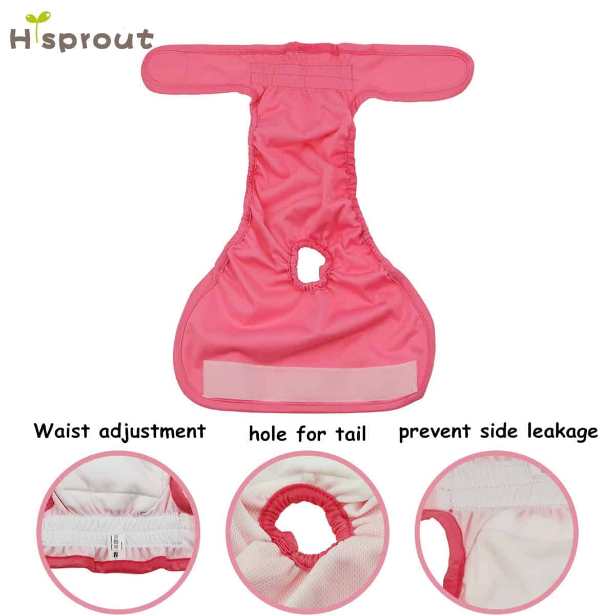 Pañales Lavables Reutilizables para Perros Hi Sprout para - Imagen 10