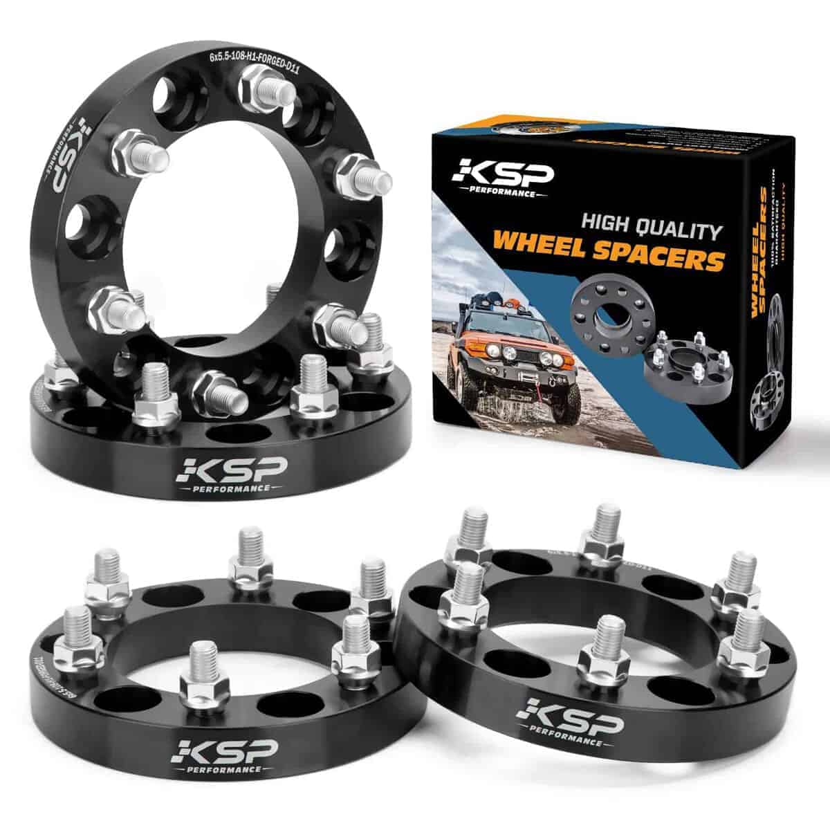 Espaciadores de Rueda 6X5.5, KSP Forjados 1"(25mm)