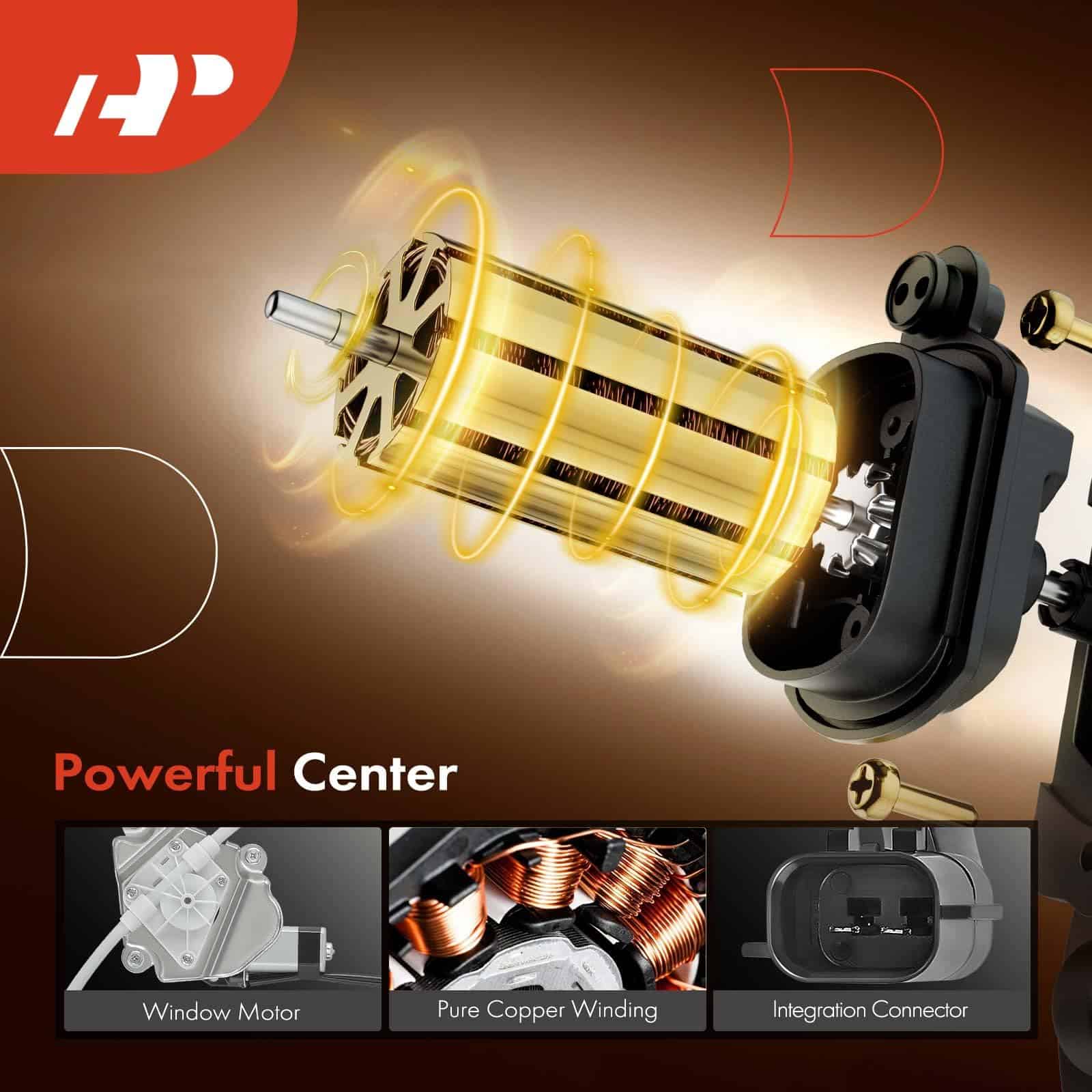 Ensamblaje de Regulador de Ventana y Motor - Pasajero - Imagen 5