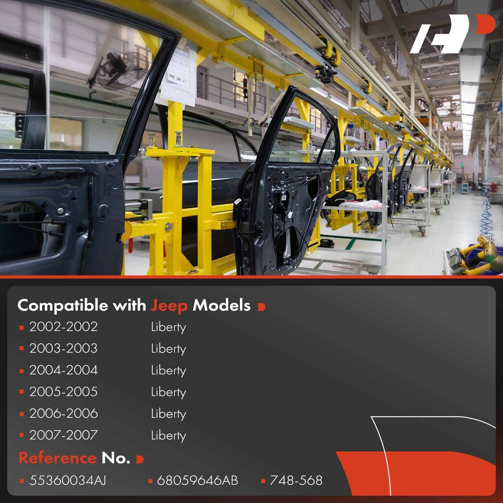 Ensamblaje de Regulador de Ventana y Motor - Pasajero - Imagen 4