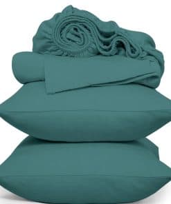 Set de sábanas de jersey sólido 100% algodón Briarwood Home