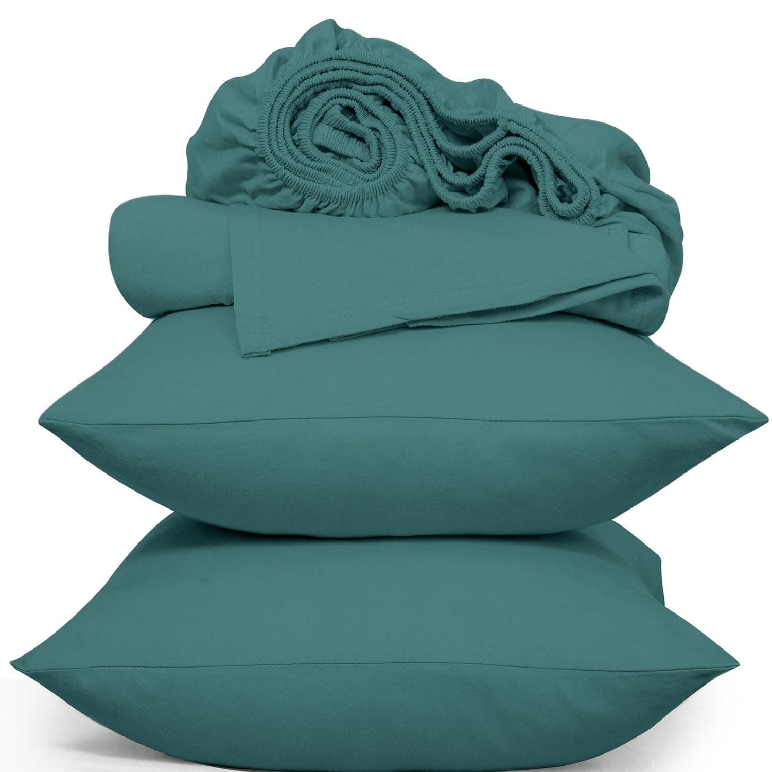 Set de sábanas de jersey sólido 100% algodón Briarwood Home