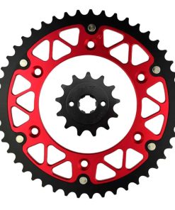 Kit de piñón delantero y trasero AHL para Honda CRF230F