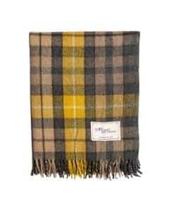 Manta de Viaje de Rodilla en Tartán de Lana de The Scotland