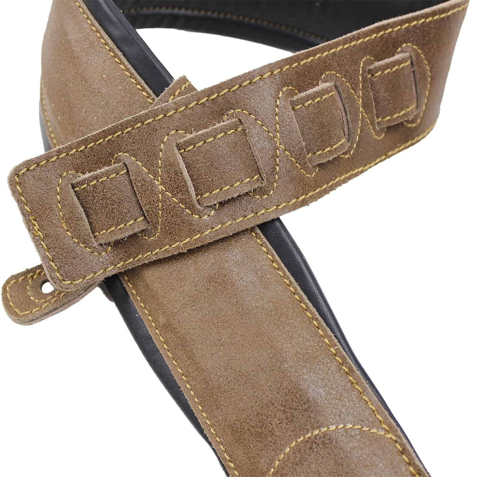 Correa de cuero de grano premium con acabado marrón - Imagen 4