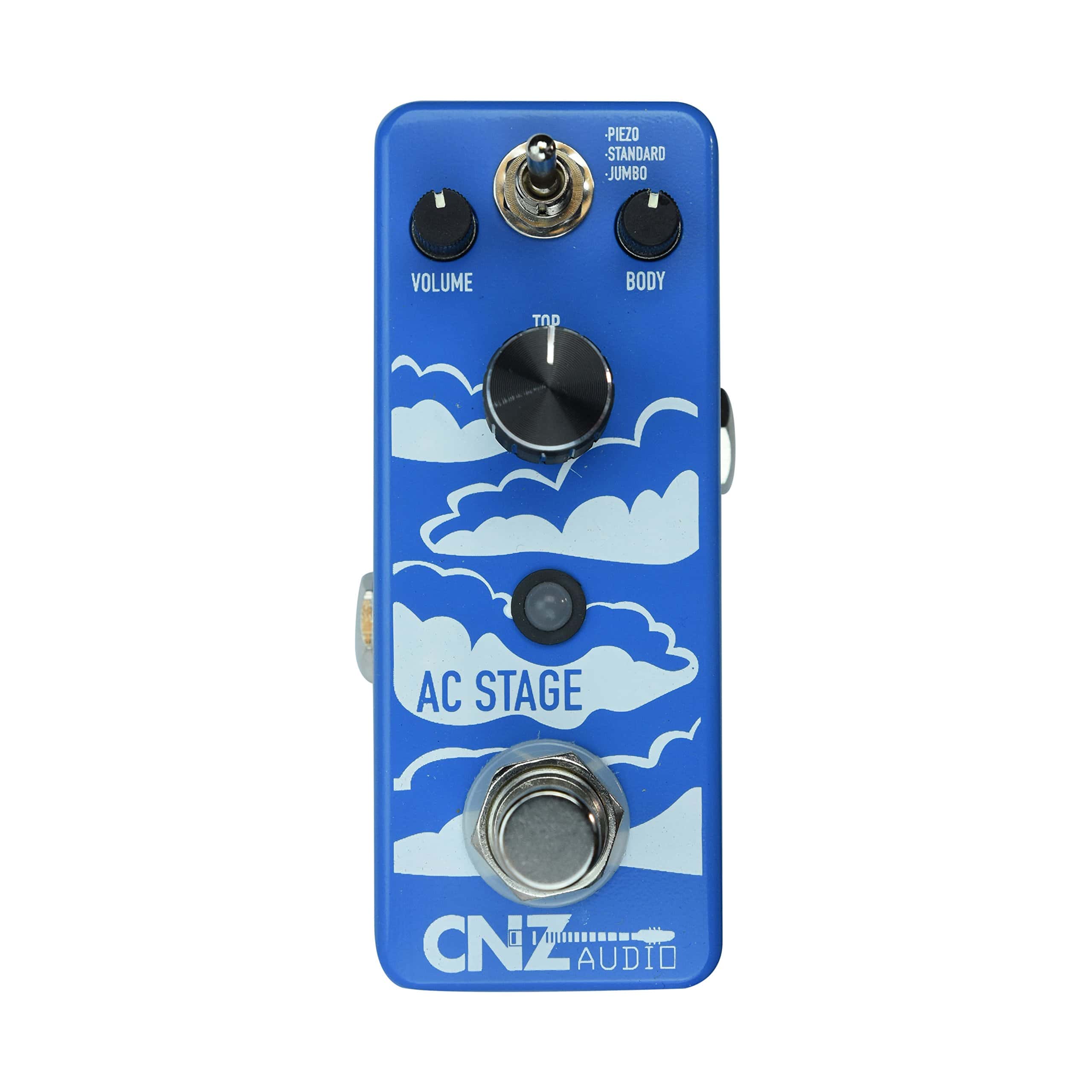 Pedal de Efectos para Guitarra Acústica CNZ Audio AC Stage
