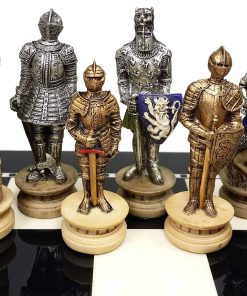 Juego de ajedrez de los tiempos medievales Cruzadas