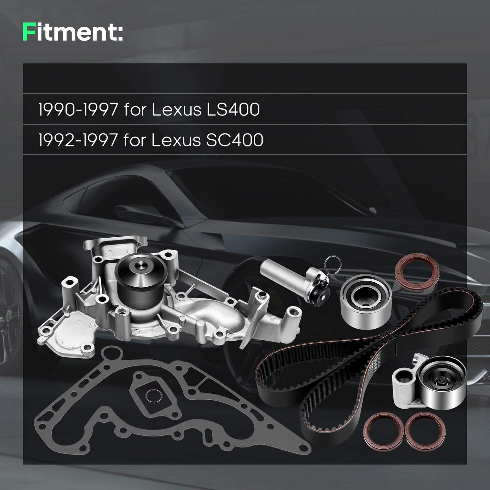 Kit de correa de tiempo del motor SCITOO -400 SC400 - Imagen 3