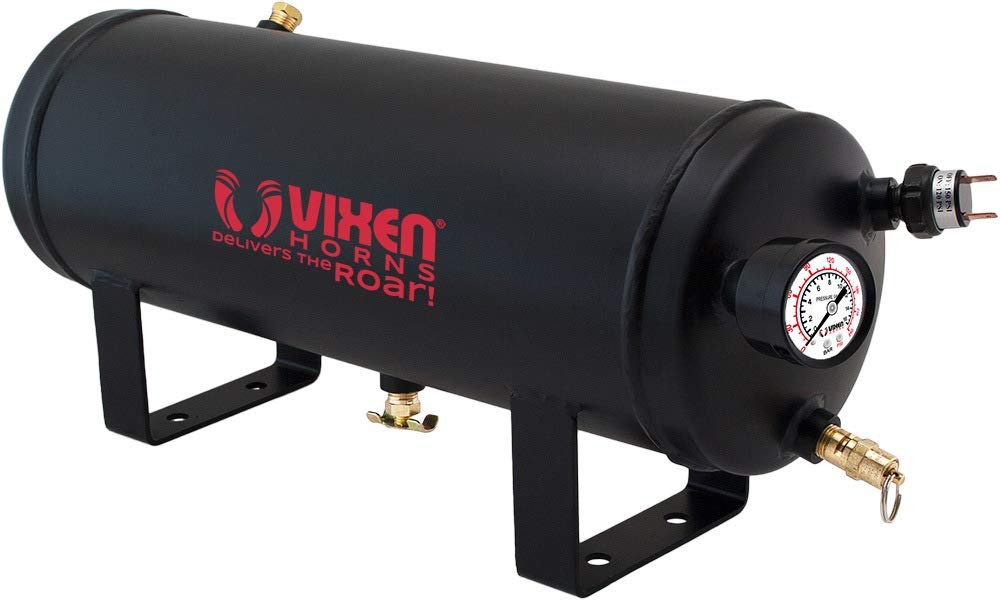 Compresor de aire Vixen Horns 12V con tanque de 1.5 galones - Imagen 3