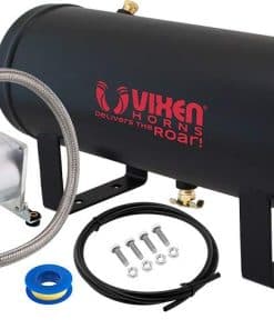 Compresor de aire Vixen Horns 12V con tanque de 1.5 galones