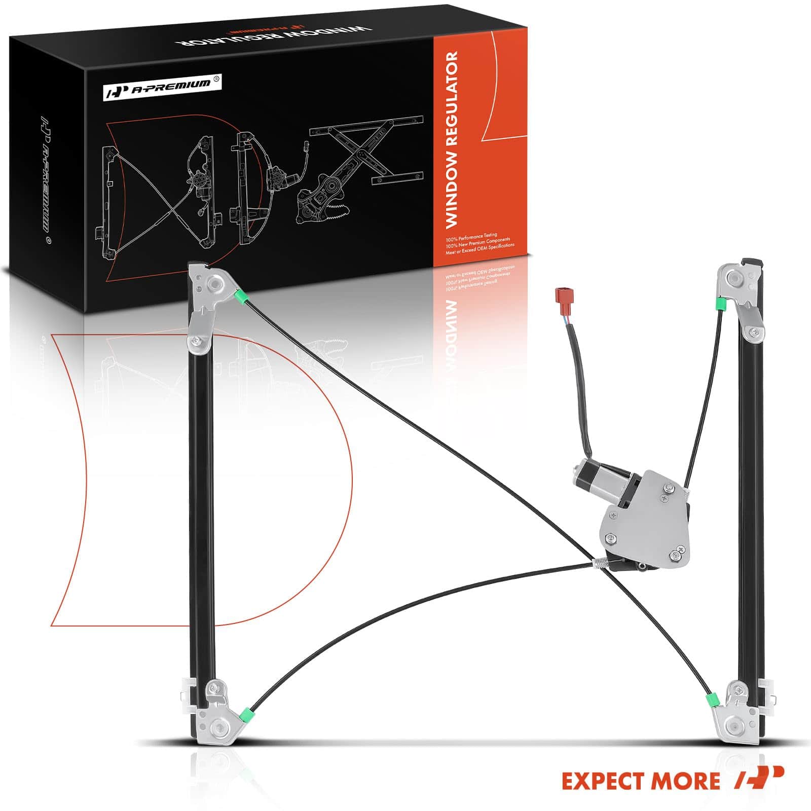 Ensamblaje de Regulador de Ventana y Motor A-Premium de - Imagen 9
