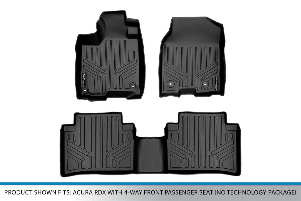 Juego de tapetes MAXLINER de 2 filas color negro para Acura - Imagen 6