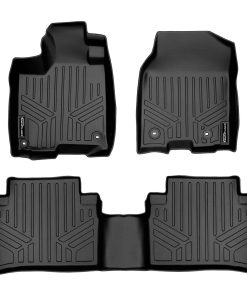 Juego de tapetes MAXLINER de 2 filas color negro para Acura