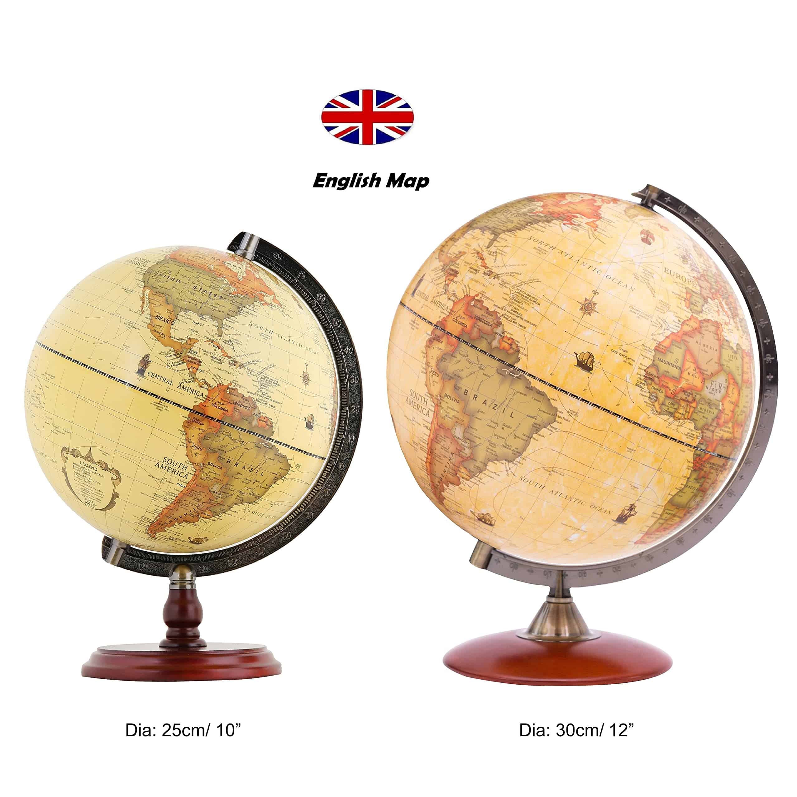 Globo Antiguo Exerz de 10" con Base de Madera - Globo - Imagen 8