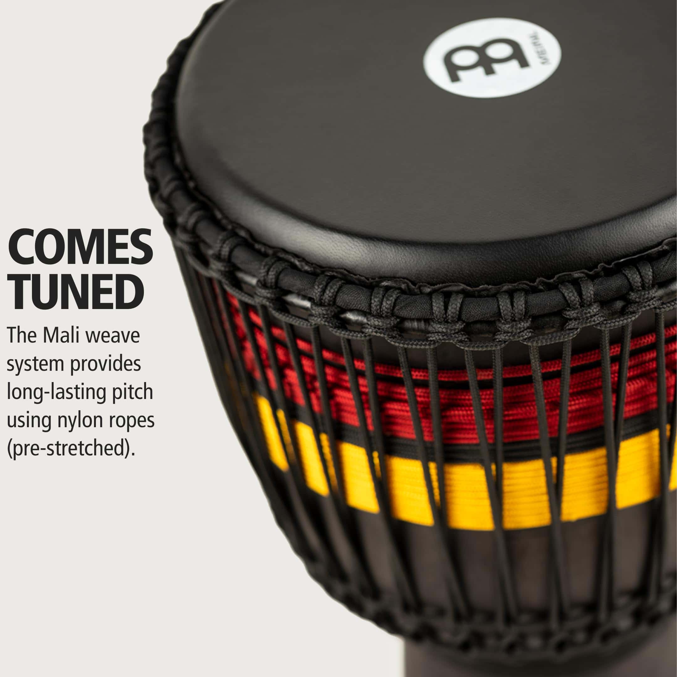 Meinl Percussion ADJ7-L Djembe estilo Africano Serie Fire - Imagen 6