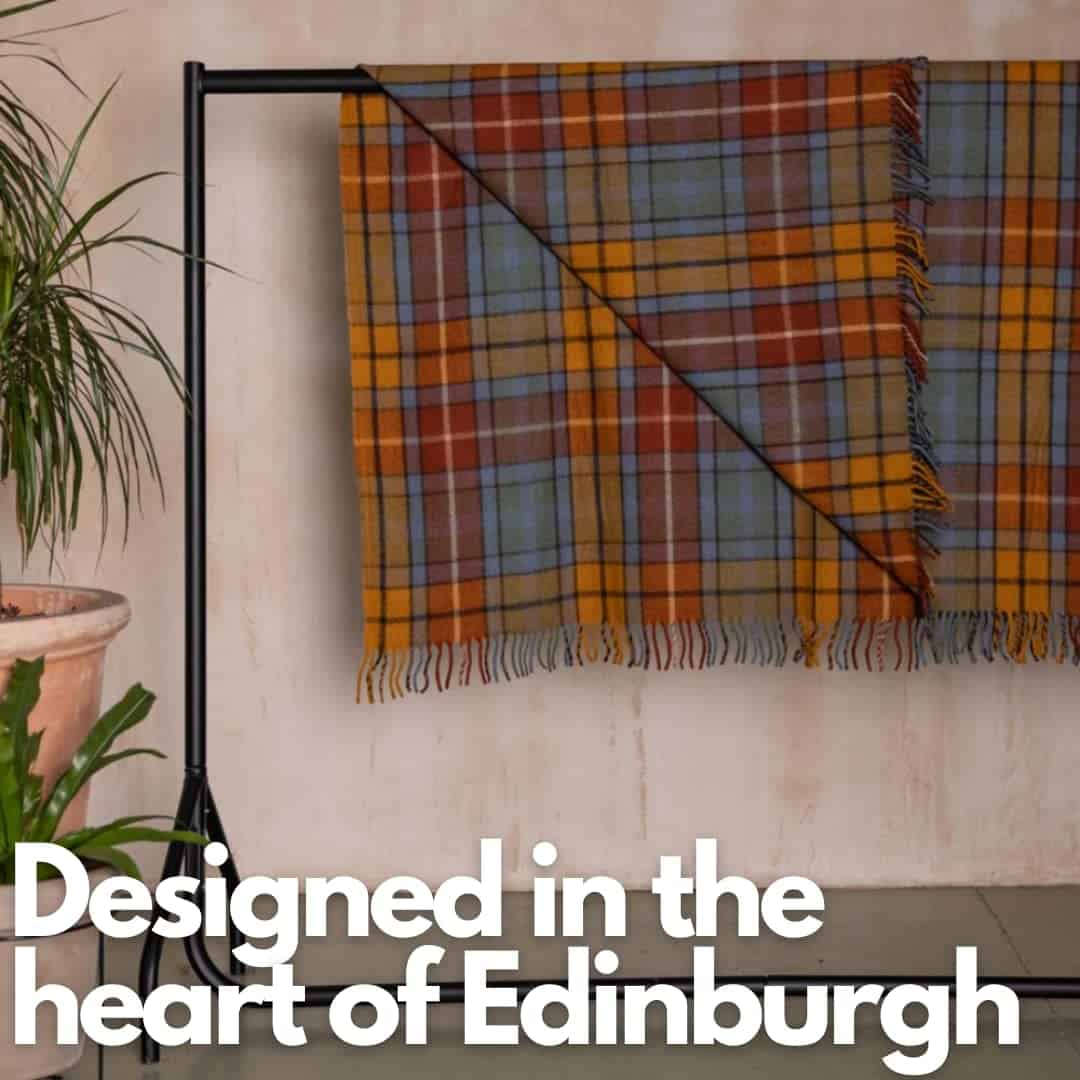 Colcha de Lana Scottish Kilt Company para Viaje Rodilla - - Imagen 3