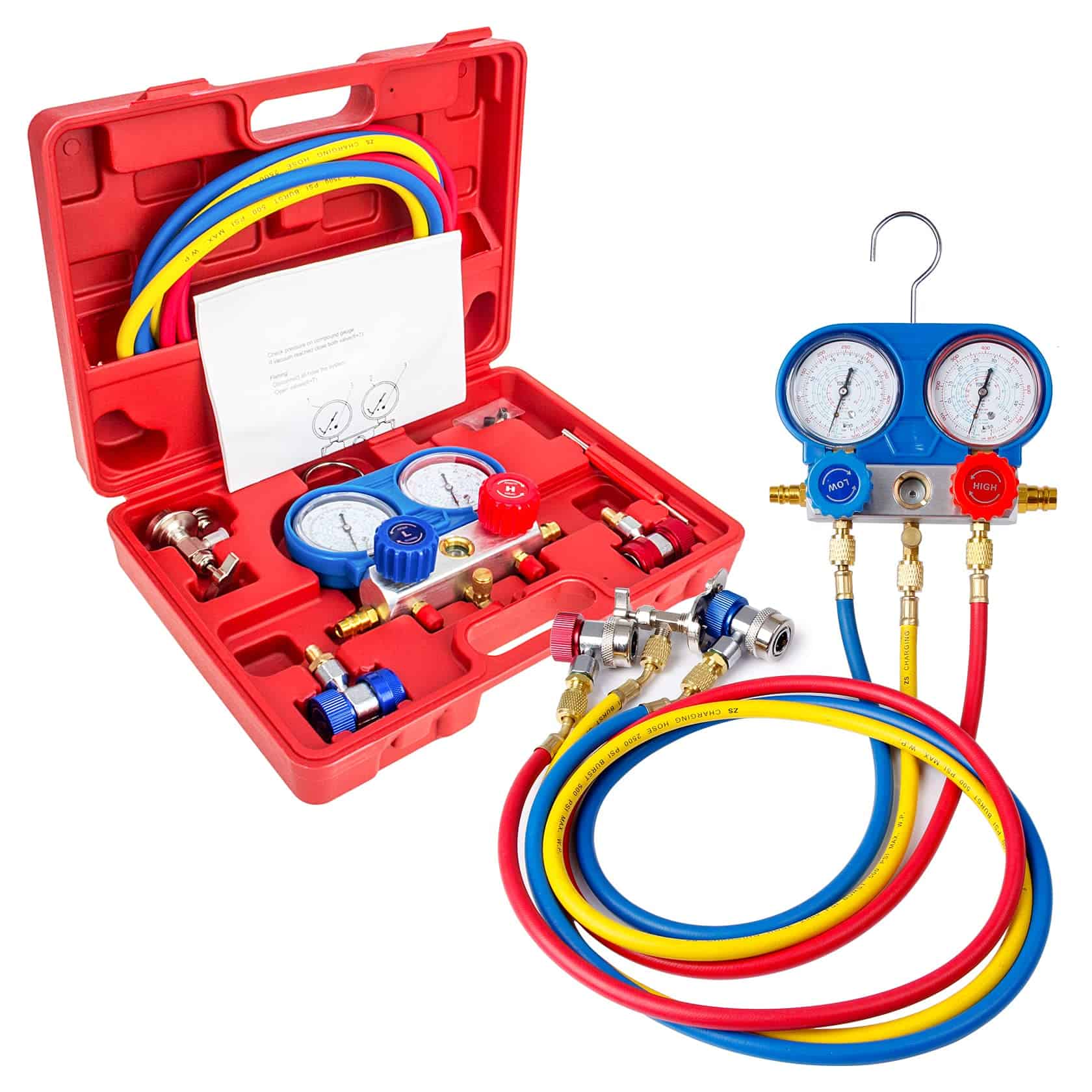 B4B BANG 4 BUCK Bang4buck Manifold Gauge Set, AC Manifold