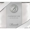 Funda de almohada de seda Branché Beauty Sleep -Blanco